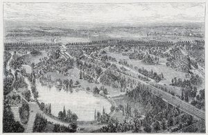 a Parc du Montsouris légifelvétele alkotó: French School