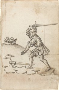 „Ne törd el a koronát” [fol. 43 recto] alkotó: French early 16th Century