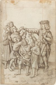 "Ne nyújtsd a jobb kezed mindenkinek és sokfélének" [fol. 13 recto] alkotó: French early 16th Century