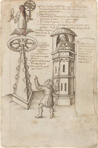 A lehetőség, a járókelő és a megbánás szobra [fol. 8r]