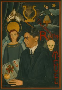 Miguel N. Lira portréja alkotó: Frida Kahlo