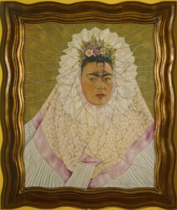 Önarckép Tehuana vagy Diego gondolataimban alkotó: Frida Kahlo
