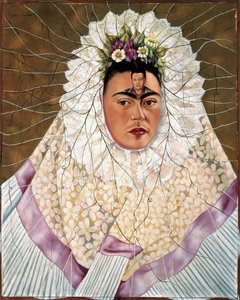 Önarckép Tehuana vagy Diego a fejemben alkotó: Frida Kahlo
