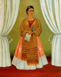 Leó Trockijnak szentelt önarckép alkotó: Frida Kahlo
