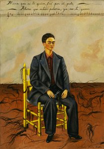 Önarckép levágott hajjal alkotó: Frida Kahlo