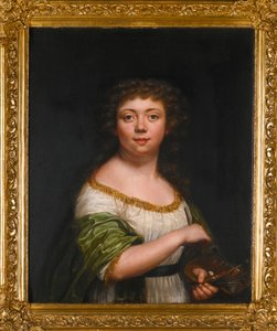 „Önarckép, huszonegy éves”, Lisiewska, Friederike Julie (1772-1856) alkotó: Friederike Julie Lisiewska