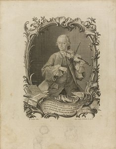 Leopold Mozart. Az alapos hegedűtanár kísérletének frontképe, 1756 alkotó: Friedrich