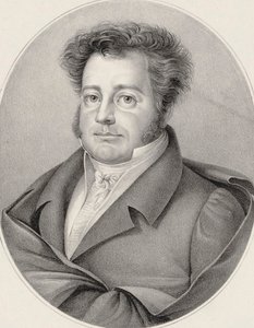Heinrich Marschner zeneszerző portréja 1795-1861. alkotó: Friedrich August Fricke