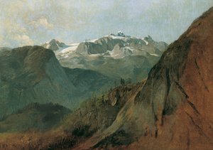 A Dachstein a Hallstatt melletti Plassenből