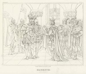 Macbeth, I. felvonás, 4. jelenet (metszet)