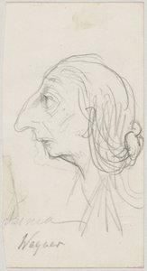 Cosima Wagner karikatúrája
