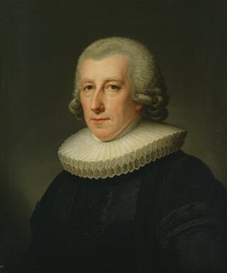 Johann Bernhard Klefeker lelkész portréja