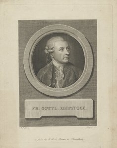 Friedrich Gottlieb Klopstock portréja 1724-1803, c. 1790. alkotó: Friedrich Christian Gottlieb Geyser