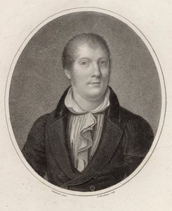 Louis Spohr hegedűművész és zeneszerző portréja 1784-1859, 1820. alkotó: Friedrich Fleischmann