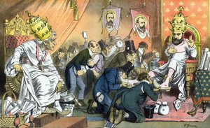 A pápa bojkottálása alkotó: Friedrich Graetz