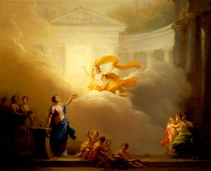 A tragédia és a vígjáték múzsái, Friedrich Heinrich Fuger (1751-1818)