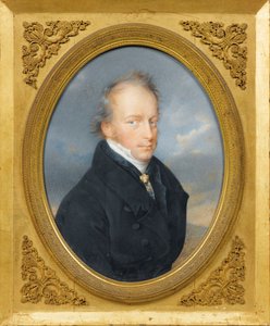 Antoine Victor de Habsburg Lotaringia, Ausztria főhercege, Magyarország hercege, de Boheme - Victor Anton osztrák főherceg (1779-1835), Lieder Lombardia-Velence alkirálya, Friedrich Johan Gottlieb (1780-1859), - Akvarell, gouache on karton, 21,2x alkotó: Friedrich Johann Gottlieb Lieder