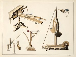 Hevederfegyverek, tányér a lovagság fejlődésének és szokásainak történetéből, Dr. Franz Kottenkamp, kiadó: Carl Hoffmann, 1842