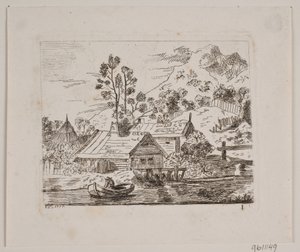 Hegyvidék alkotó: Friedrich Münter