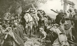 Hermann diadala a rómaiak felett (mélynyomás)