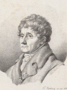 Antonio Salieri zeneszerző portréja 1750-1825, 1821. alkotó: Friedrich Rehberg