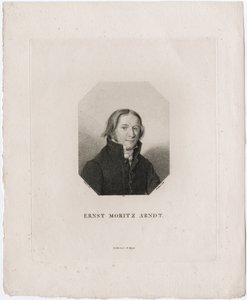 Ernst Moritz Arndt portréja, 1817
