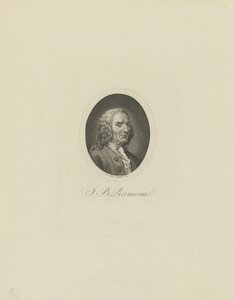 Jean-Philippe Rameau zeneszerző portréja 1683-1764, 1802.