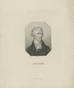 Joseph Haydn zeneszerző portréja 1732-1809, 1818.