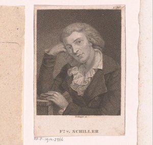 Friedrich von Schiller portréja