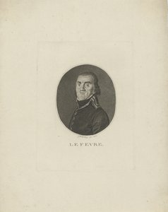 Francois-Joseph Lefebvre tábornok 1755-1820, 1800. alkotó: Friedrich Wilhelm Nettling
