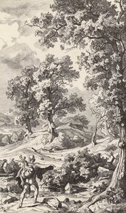 Circe szigete (metszet) alkotó: Friedrich the Elder Preller