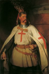 Lipót főherceg keresztes lovagként alkotó: Friedrich von Amerling