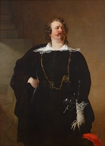 flamand polgármester (báró Pfuel?) alkotó: Friedrich von Amerling