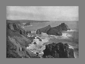 Old Lizard Head és Kynance Cove, c1900 alkotó: Frith and Co