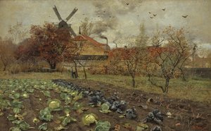 Kilátás Amerikavejre Koppenhágában alkotó: Frits Thaulow