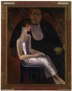 Paul-Gustave Van Hecke és felesége, Norine portréja