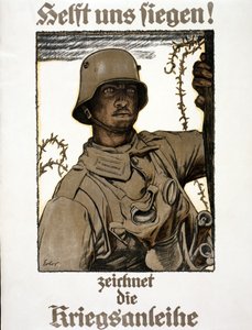Segíts nyerni! Előfizet a háborús kötvényre, kocsma. München, 1917
