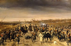 Az oberselki csata 1864. február 3-án alkotó: Fritz L