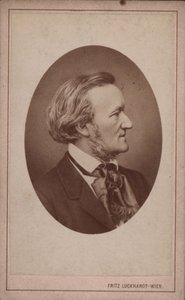 Richard Wagner zeneszerző portréja 1813-1883, c. 1875.