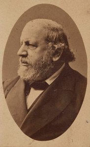 Ferdinand von Hiller zeneszerző portréja 1811-1885 , c. 1880.