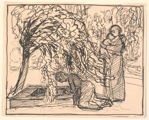 Ott van a szemed, mondta a Halál... alkotó: Fritz Syberg