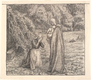 Melyikük a szerencsétlenség virága... alkotó: Fritz Syberg