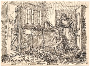 A feleség sikoltott... alkotó: Fritz Syberg
