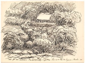 Túl a bokrok között... alkotó: Fritz Syberg
