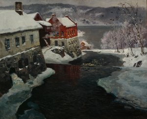 Mesnából alkotó: Fritz Thaulow