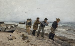 Hazatérő halászok, Skagen