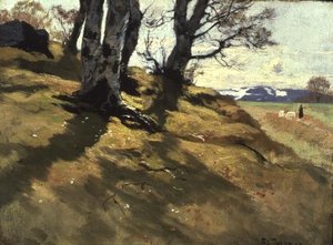 Táj Stordban, Norvégiában alkotó: Fritz Thaulow