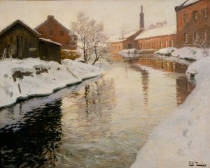 Lysaker folyó alkotó: Fritz Thaulow