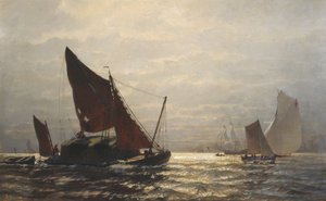 A naplóra nincs cím írva alkotó: Fritz Thaulow