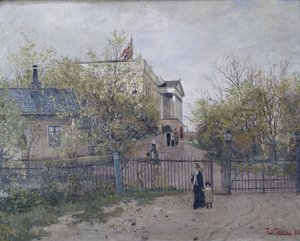 A kastély alkotó: Fritz Thaulow